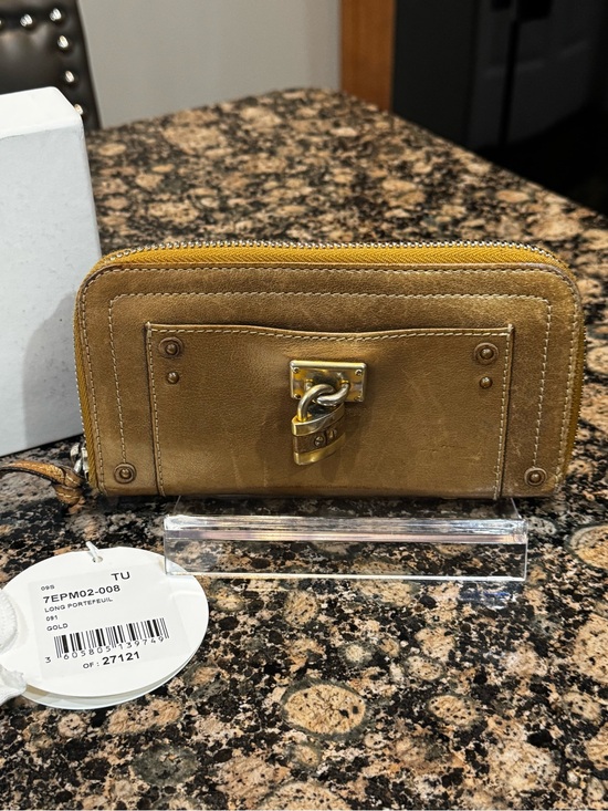 Chloe Handbags - Chloe Paddington Long PORTEFEUIL Gold wallet